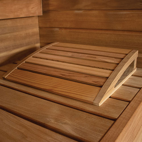 PROSAUNAS Cedar Ergonomic Sauna Headrest