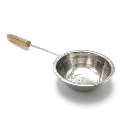 PROSAUNAS Stainless 1G Stainless Steel Sauna Bucket with Ladle