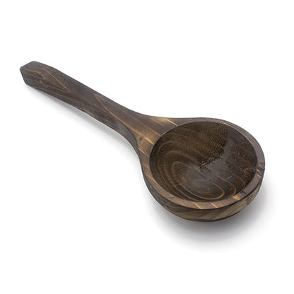 PROSAUNAS Spruce 1G Natural Spruce Wood Sauna Pail with Ladle