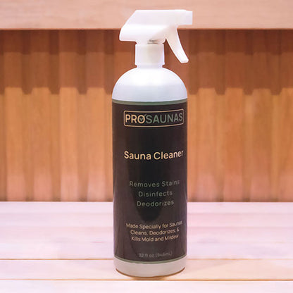 PROSAUNAS 32oZ Liquid Sauna Wood Cleaner