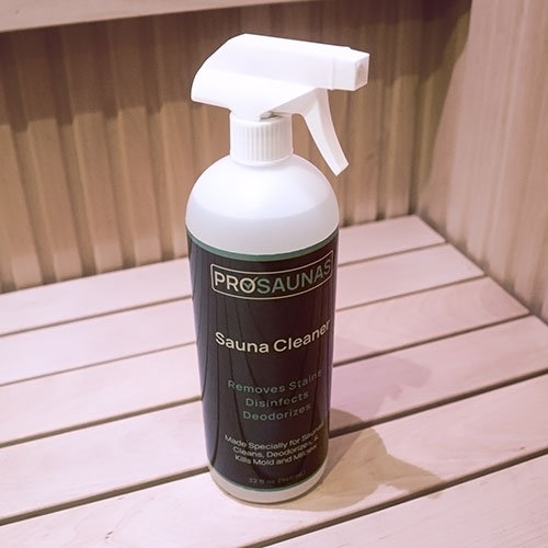 PROSAUNAS 32oZ Liquid Sauna Wood Cleaner