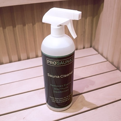 PROSAUNAS 32oZ Liquid Sauna Wood Cleaner