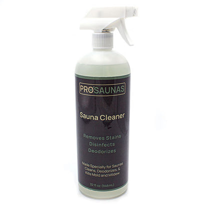 PROSAUNAS 32oZ Liquid Sauna Wood Cleaner