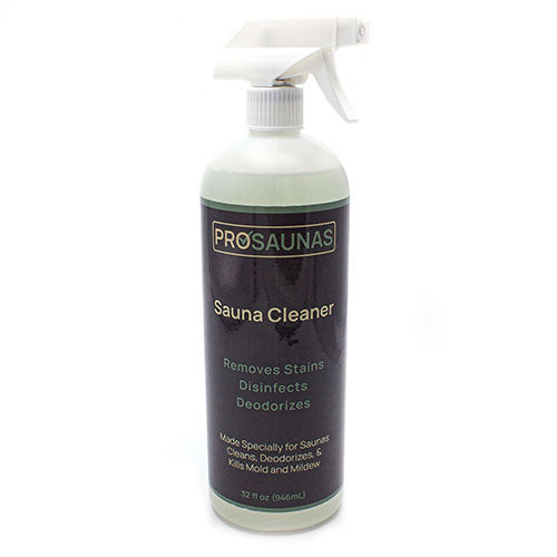PROSAUNAS 32oZ Liquid Sauna Wood Cleaner