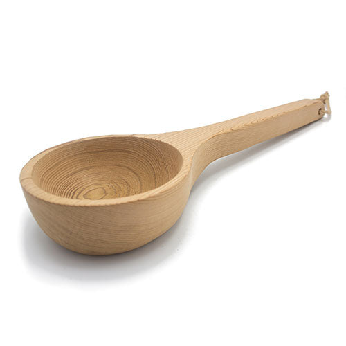 PROSAUNAS Large Pine Wood Ladle