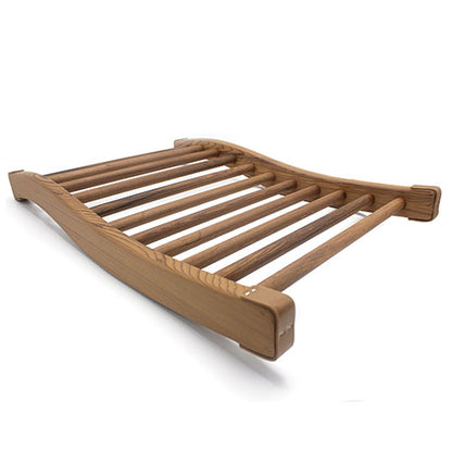 PROSAUNAS Cedar S-Shaped Ergonomic Sauna Backrest