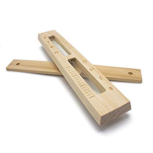 PROSAUNAS Pine 15-Minute Wall-Mounted Rotating Sauna Sand Timer
