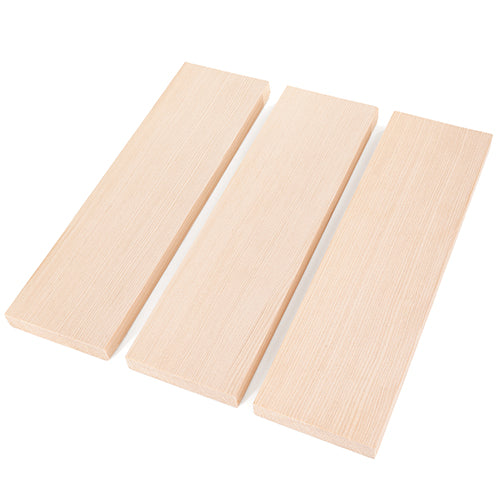 PROSAUNAS Hemlock 1" x 4" x 4' Natural Hemlock Wood Vertical Grain, Smooth 4 Sides Eased Edges Sauna Bench Material