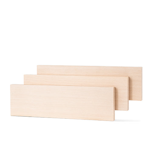 PROSAUNAS Hemlock 1" x 4" x 7' Natural Hemlock Wood Vertical Grain, Smooth 4 Sides Eased Edges Sauna Bench Material