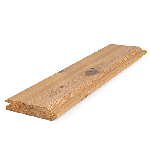 PROSAUNAS Cedar 1" x 4" x 8' Natural Cedar Wood Select Tight Knot, Tongue & Groove, V-Joint 2 Edges Sauna Wall Panelling