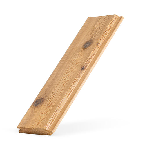 PROSAUNAS Cedar 1" x 4" x 1' Natural Cedar Wood Select Tight Knot, Tongue & Groove, V-Joint 2 Edges Sauna Wall Panelling