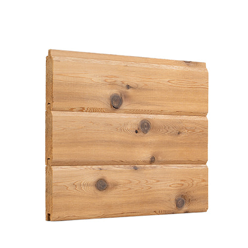 PROSAUNAS Cedar 1" x 4" x 1' Natural Cedar Wood Select Tight Knot, Tongue & Groove, V-Joint 2 Edges Sauna Wall Panelling