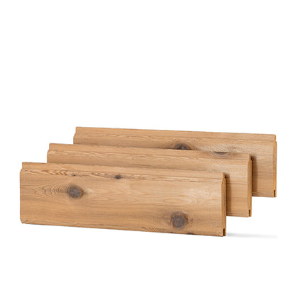 PROSAUNAS Cedar 1" x 4" x 8' Natural Cedar Wood Select Tight Knot, Tongue & Groove, V-Joint 2 Edges Sauna Wall Panelling