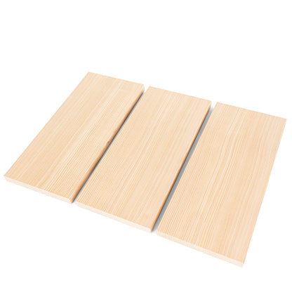 PROSAUNAS Hemlock 1" x 6" x 7' Natural Hemlock Wood Vertical Grain, Smooth 4 Sides Eased Edges Sauna Bench Material