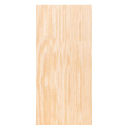 PROSAUNAS Hemlock 1" x 6" x 1' Natural Hemlock Wood Vertical Grain, Smooth 4 Sides Eased Edges Sauna Bench Material