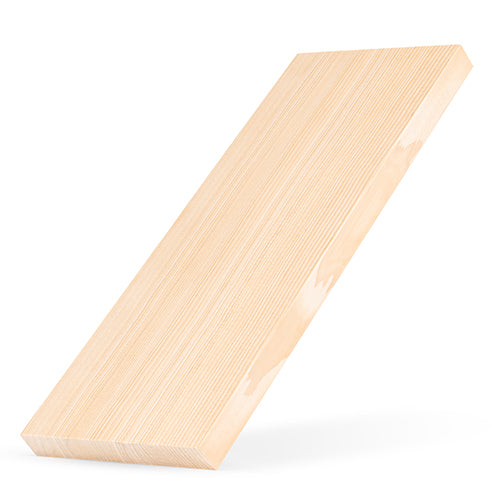 PROSAUNAS Hemlock 1" x 6" x 7' Natural Hemlock Wood Vertical Grain, Smooth 4 Sides Eased Edges Sauna Bench Material