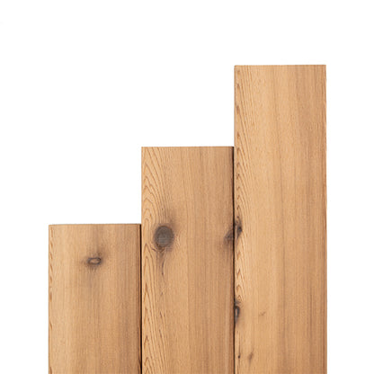 PROSAUNAS Cedar 2" x 4" x 8' Natural Cedar Wood Select Tight Knot, Smooth 4 Sides Eased Edges Sauna Wall Panelling