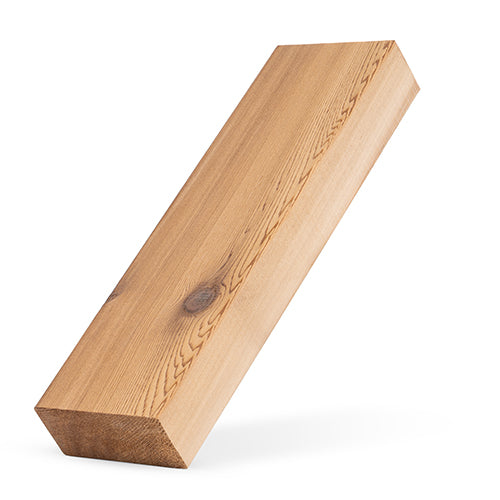 PROSAUNAS Cedar 2" x 4" x 8' Natural Cedar Wood Select Tight Knot, Smooth 4 Sides Eased Edges Sauna Wall Panelling
