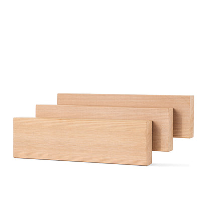 PROSAUNAS Cedar 2" x 4" x 4' Natural Cedar Wood Vertical Grain, Smooth 4 Sides, Eased Edges Sauna Wall Panelling