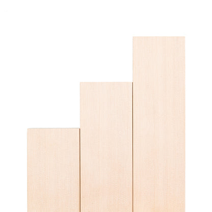 PROSAUNAS Hemlock 2" x 4" x 5' Natural Hemlock Wood Vertical Grain, Smooth 4 Sides Eased Edges Sauna Bench Material