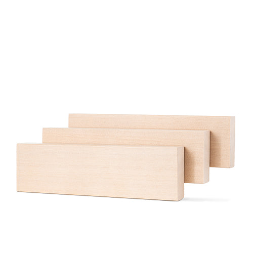 PROSAUNAS Hemlock 2" x 4" x 1' Natural Hemlock Wood Vertical Grain, Smooth 4 Sides Eased Edges Sauna Bench Material