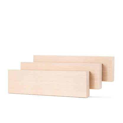 PROSAUNAS Hemlock 2" x 4" x 1' Natural Hemlock Wood Vertical Grain, Smooth 4 Sides Eased Edges Sauna Bench Material