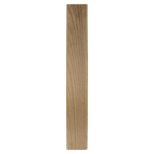 PROSAUNAS Thermo-Aspen 2" x 2" x 1' Natural Aspen Wood Smooth 4 Sides, Eased Edges, Square-Edge Hidden Profile Sauna Bench & Support Material