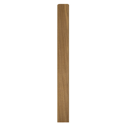 PROSAUNAS Thermo-Aspen 2" x 2" x 10' Natural Aspen Wood Smooth 4 Sides, Eased Edges, Square-Edge Hidden Profile Trim Moulding