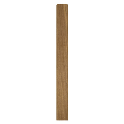PROSAUNAS Thermo-Aspen 2" x 2" x 10' Natural Aspen Wood Smooth 4 Sides, Eased Edges, Square-Edge Hidden Profile Trim Moulding