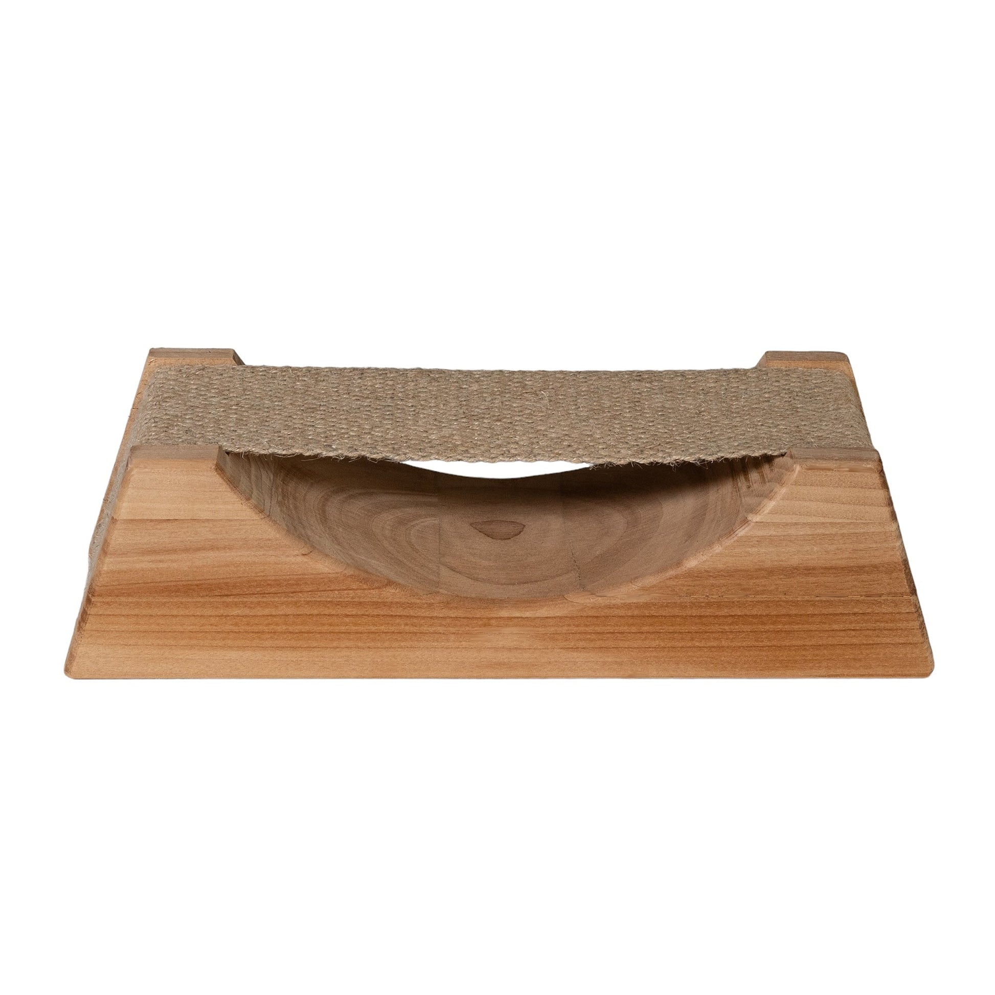 PROSAUNAS Wood Sauna Headrest With Spruce Frame and Cloth Neck