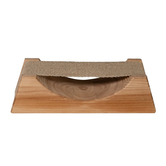 PROSAUNAS Wood Sauna Headrest With Thermo-Aspen Frame and Cloth Neck