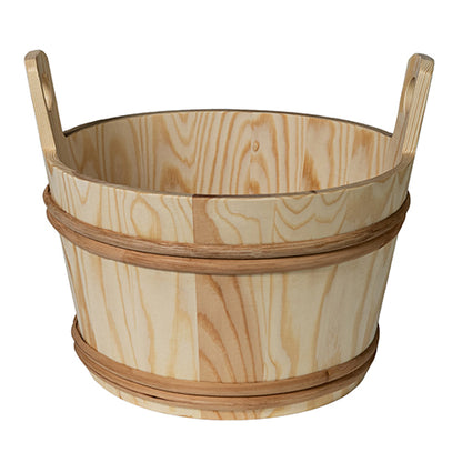 PROSAUNAS XL 12L Natural Spruce Wood Sauna Bucket