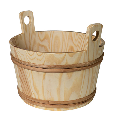 PROSAUNAS XL 12L Natural Spruce Wood Sauna Bucket