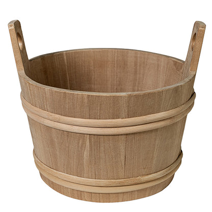 PROSAUNAS XL 12L Natural Thermo-Aspen Wood Sauna Bucket
