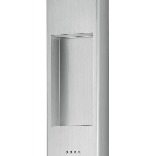 PULSE ShowerSpas AquaNiche 2.5 GPM 8" Rain Showerhead Oversized Body Jets Stainlesss Steel Brushed ShowerSpa