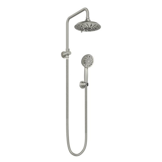 PULSE ShowerSpas Laguna 2.5 GPM Multi-Function Handshower and Showerhead Brushed Nickel Shower System