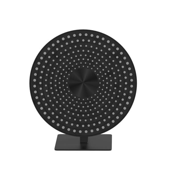 PULSE ShowerSpas Olimpia 2.5 GPM 12" Rain Showerhead 3-Function Handshower Matte Black Shower System Combo