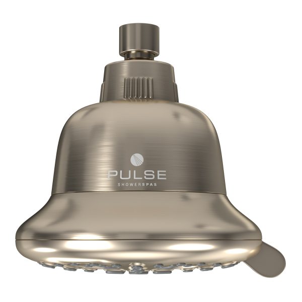 PULSE ShowerSpas PulsePure 2.5 GPM 7-Function Brushed Nickel Filtered Showerhead