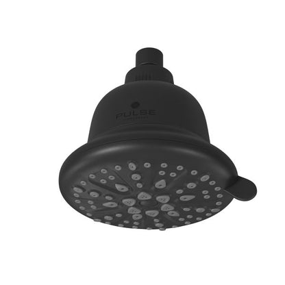 PULSE ShowerSpas PulsePure 2.5 GPM 7-Function Matte Black Filtered Showerhead