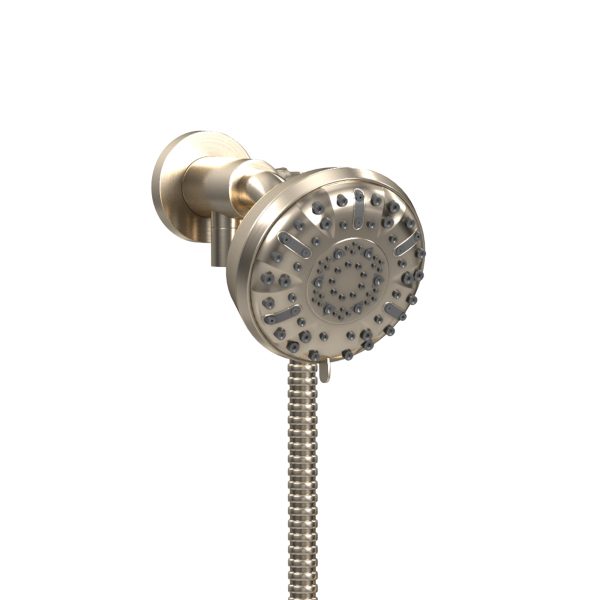 PULSE ShowerSpas Retreat 1.8 GPM Multi-Function Handshower and Showerhead Brushed Nickel Shower System