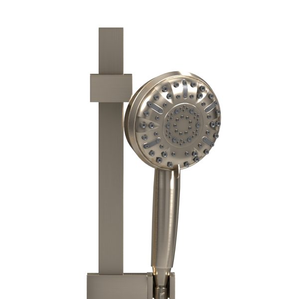 PULSE ShowerSpas Retreat 1.8 GPM Multi-Function Handshower and Showerhead Brushed Nickel Shower System