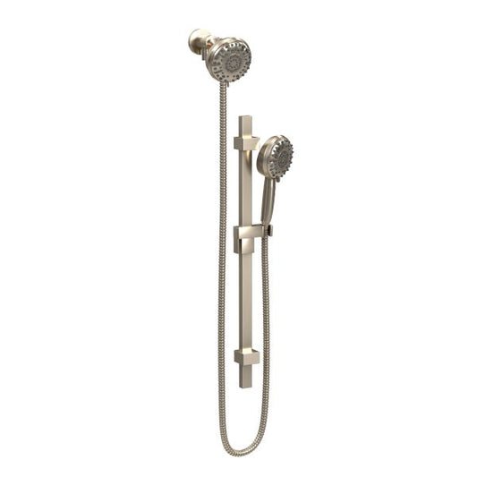 PULSE ShowerSpas Retreat 1.8 GPM Multi-Function Handshower and Showerhead Brushed Nickel Shower System