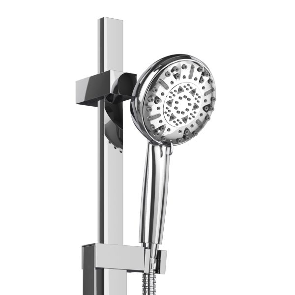 PULSE ShowerSpas Retreat 1.8 GPM Multi-Function Handshower and Showerhead Chrome Shower System