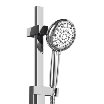 PULSE ShowerSpas Retreat 1.8 GPM Multi-Function Handshower and Showerhead Chrome Shower System
