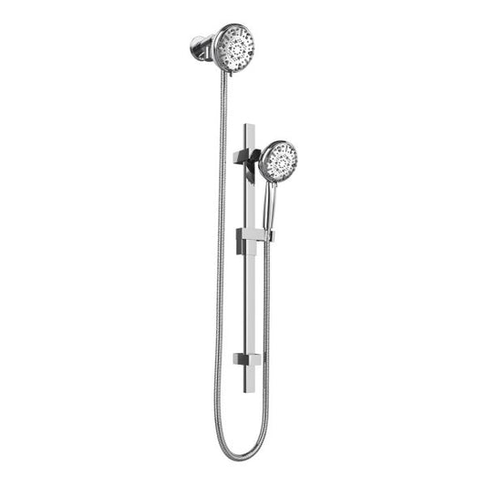 PULSE ShowerSpas Retreat 1.8 GPM Multi-Function Handshower and Showerhead Chrome Shower System