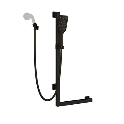 PULSE ShowerSpas Seville 2.5 GPM Multi-Function Handshower Oil Rubbed Bronze Left Slide Bar