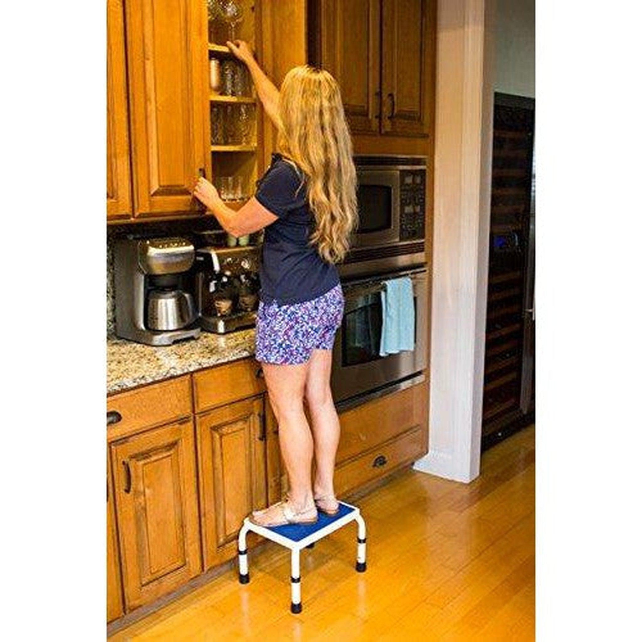 Platinum Health Adjustastep No Handle Height Adjustable Step Stool