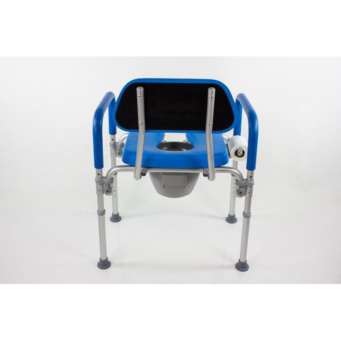 Platinum Health Dignity Padded Blue Commode Chair