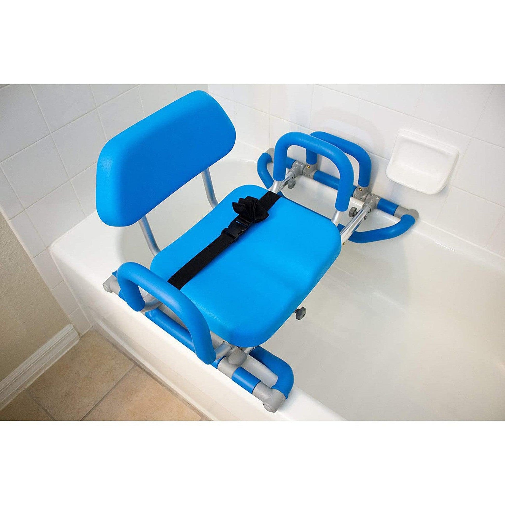 Platinum Health Hydroslide Sliding Bath Chair Bathroom Safety with Swivel Seat