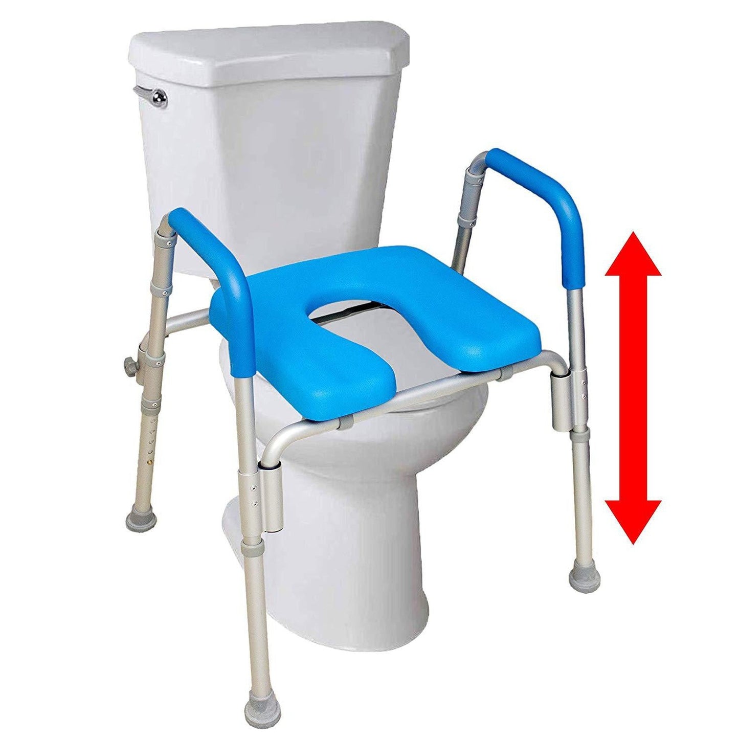 Platinum Health Ultimate Padded Raised 3 in 1 Toilet Seat